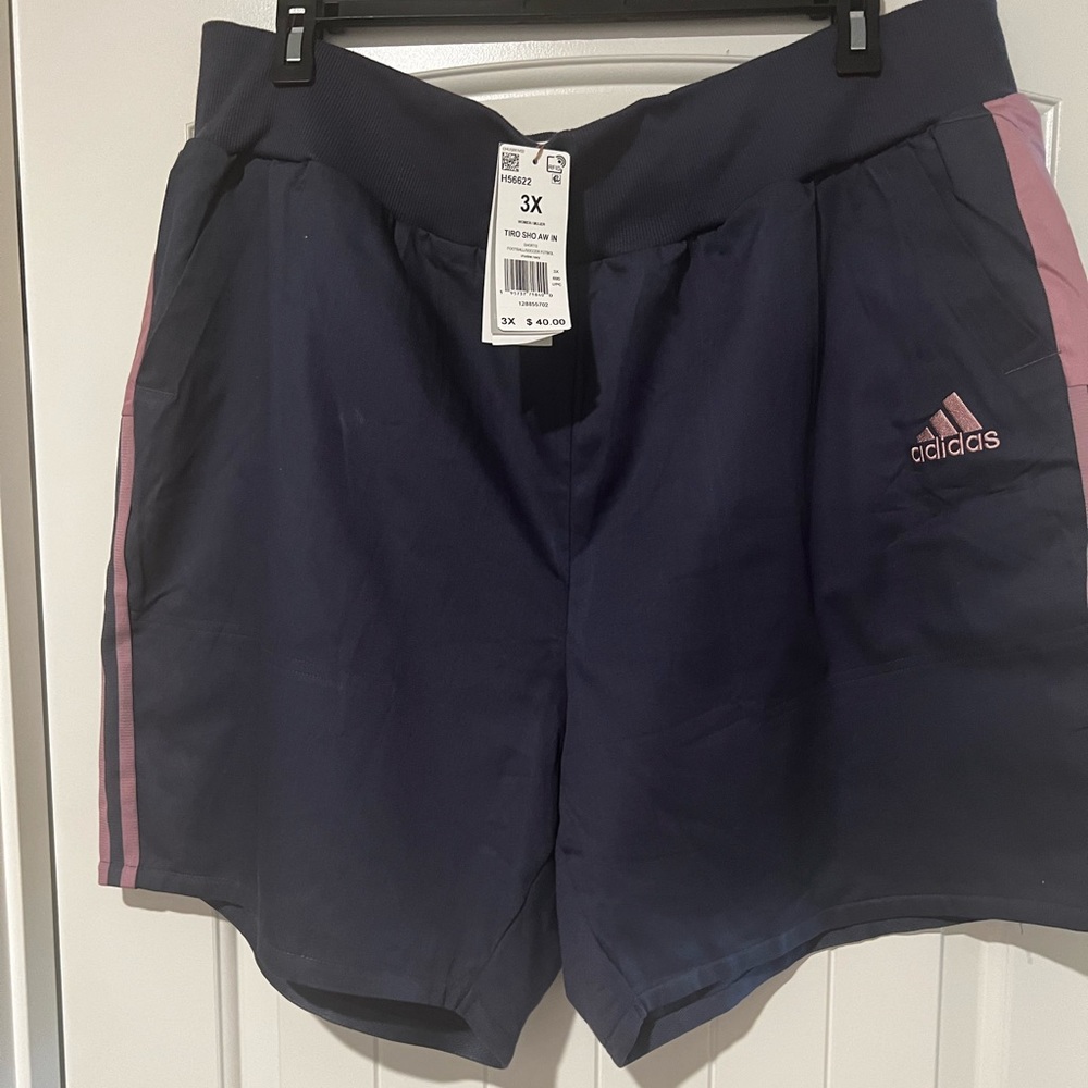 New Adidas Shorts. Tag still attached. Smoke Free/Pet Free Home.
